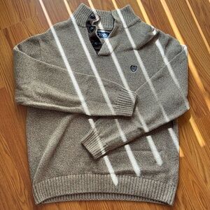 brown chaps sweater